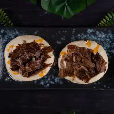 Hummus Meat Doner